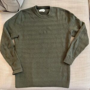 Taylor Stitch The Hugo Sweater in Army Green - M - 40